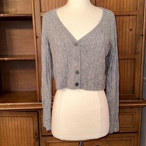Women’s American Eagle Cropped Cardigan, Size XS